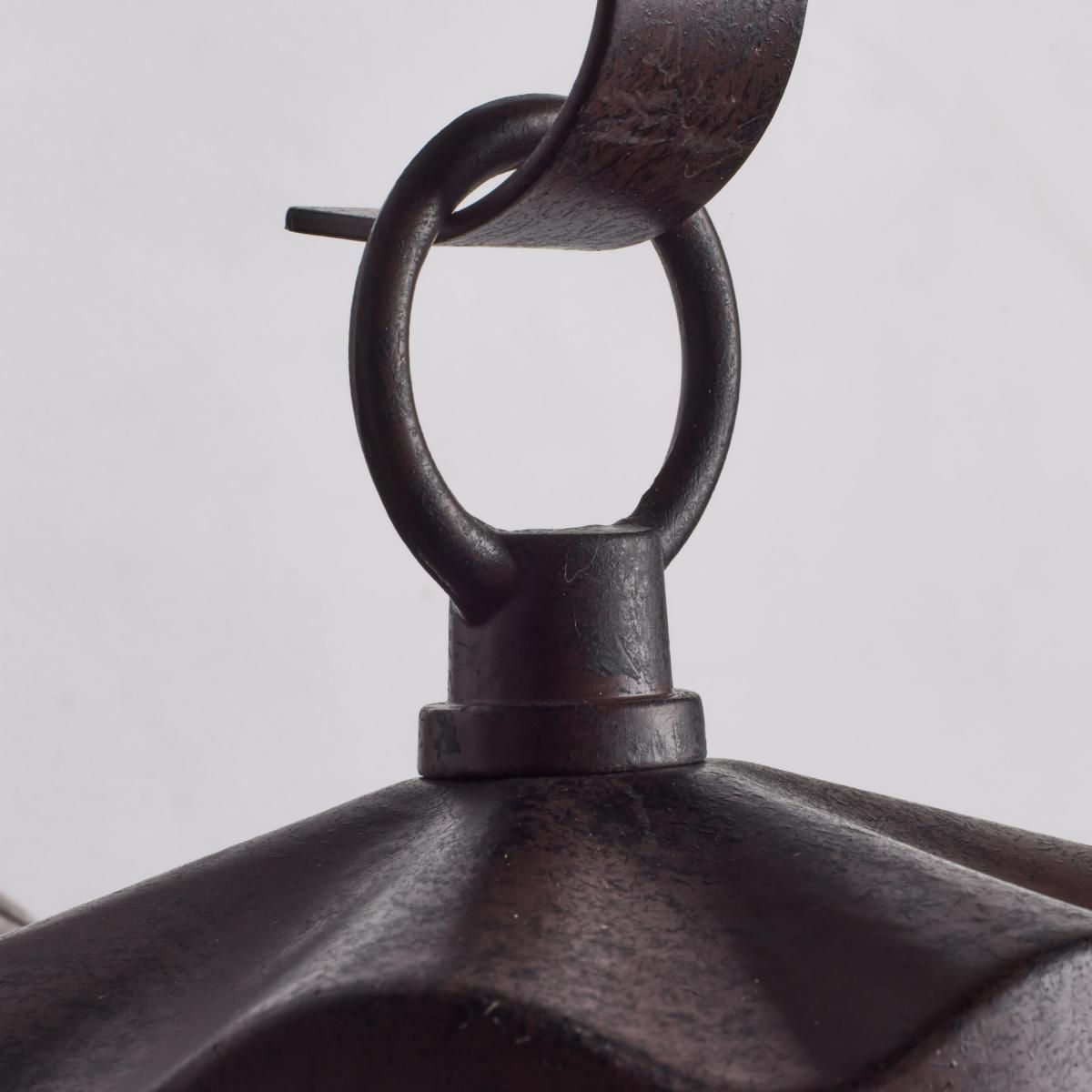 1 Light; 11 in.; Wall Lantern; Onion Lantern with Clear Seed Glass