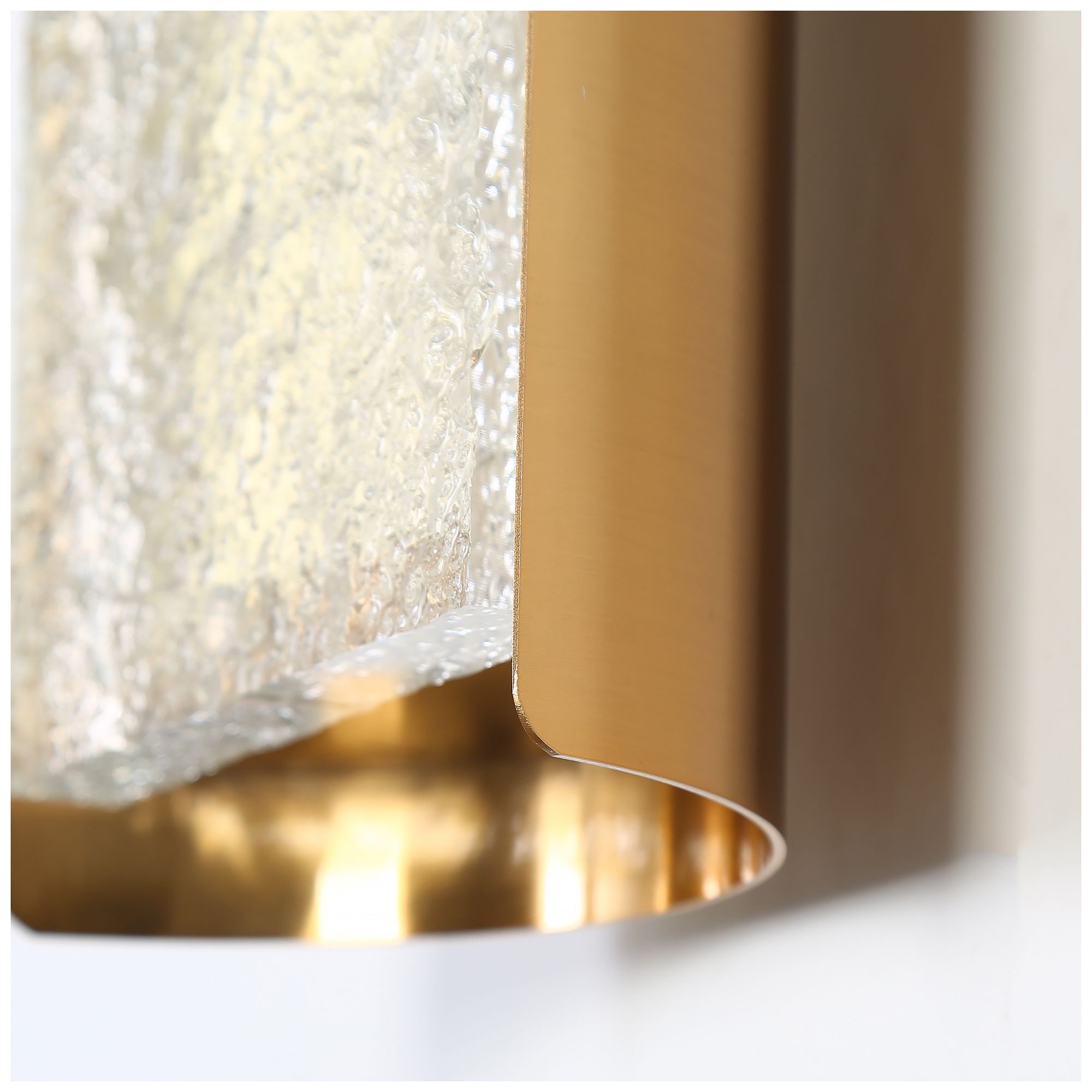 Image 4 1-Light 23.6"H Rectangle Matt Black and Brass Wall Lamp more views