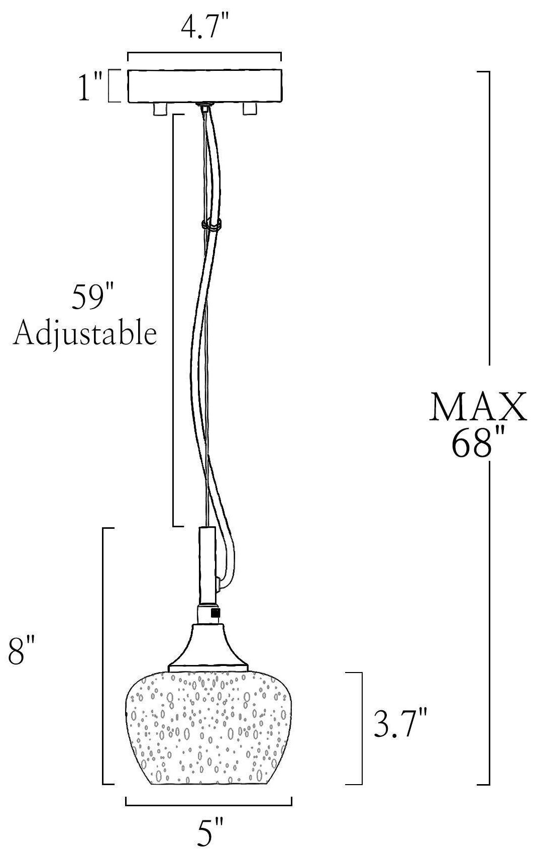 Image 5 1-Light 4.9"W Bell Plated Brass Pendant Lights more views