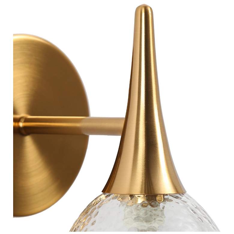 Image 4 1-Light 5.1" Wide Gold Bath Light more views