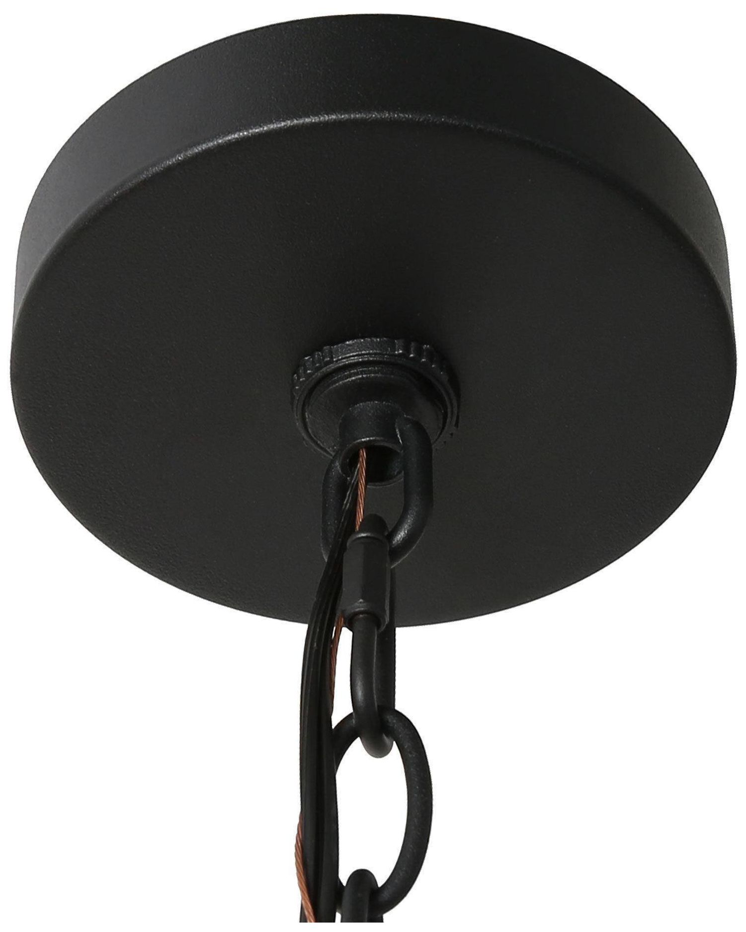 Image 4 1-Light 5.5"W Cylinder Brushed Black Pendant Lights more views