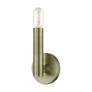 3_1 Light Antique Brass ADA Sconce more views