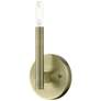 2_1 Light Antique Brass ADA Sconce