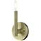 1 Light Antique Brass ADA Sconce