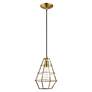 2_1 Light Antique Brass Mini Pendant more views