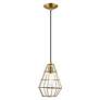 4_1 Light Antique Brass Mini Pendant more views