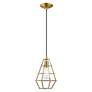 5_1 Light Antique Brass Mini Pendant more views