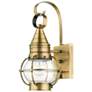 4_1 Light Antique Brass Outdoor Wall Lantern more views