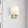 1_1 Light Antique Brass Petite ADA Sconce