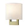 5_1 Light Antique Brass Petite ADA Sconce more views