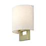 7_1 Light Antique Brass Petite ADA Sconce more views