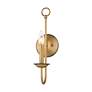 4_1 Light Antique Gold Leaf Single Sconce more views