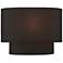1 Light Black ADA Sconce