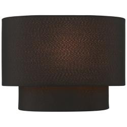 1 Light Black ADA Sconce