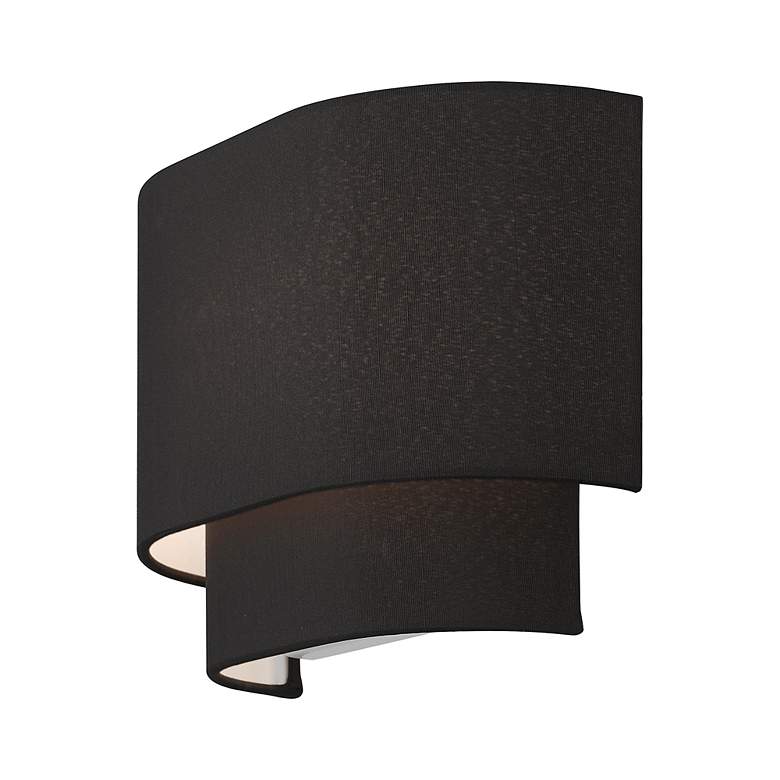 Image 7 1 Light Black ADA Sconce more views