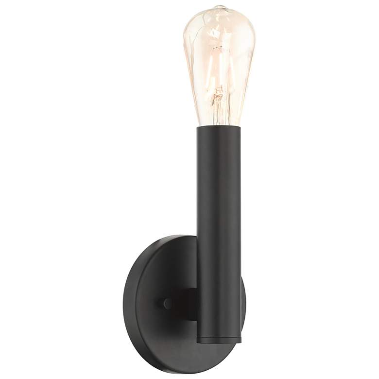 Image 1 1 Light Black ADA Sconce