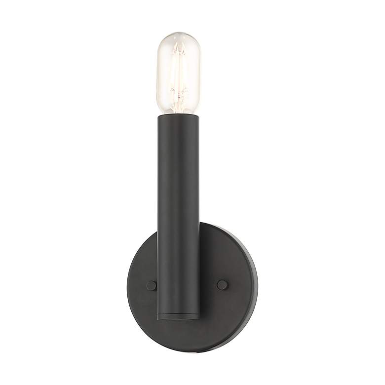 Image 5 1 Light Black ADA Sconce more views