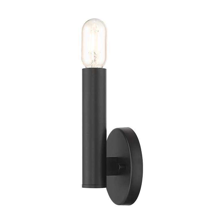 Image 7 1 Light Black ADA Sconce more views