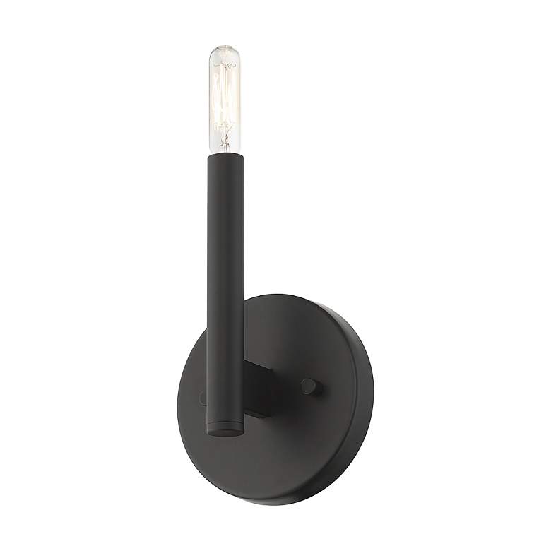 Image 4 1 Light Black ADA Sconce more views