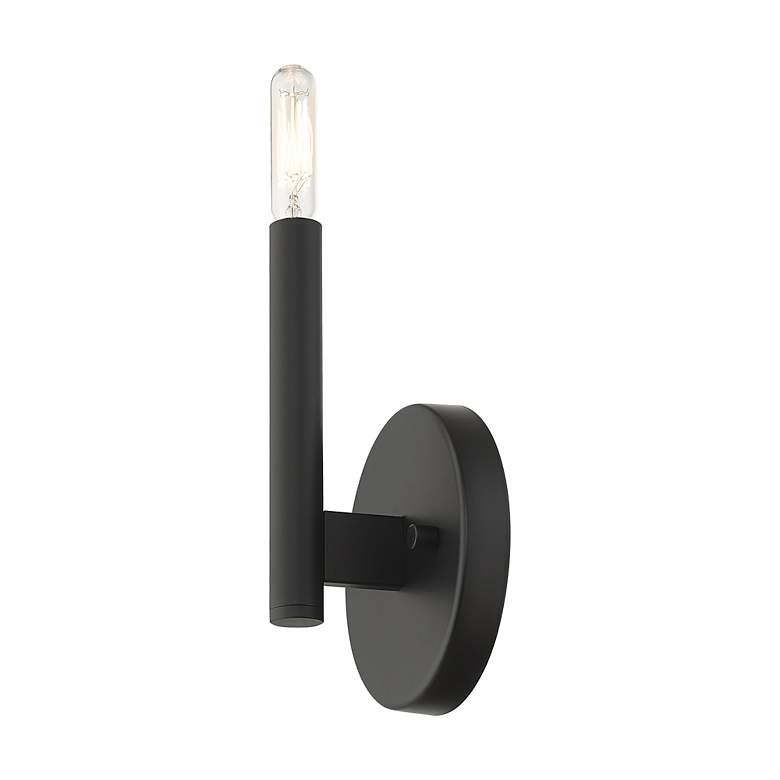 Image 7 1 Light Black ADA Sconce more views
