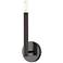 1 Light Black Chrome ADA Sconce