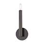 Thumbnail4 of 1 Light Black Chrome ADA Sconce more views