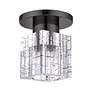 3_1 Light Black Chrome Crystal Semi-Flush more views