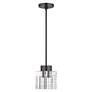 3_1 Light Black Chrome Crystal Single Pendant more views