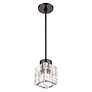6_1 Light Black Chrome Crystal Single Pendant more views