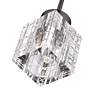 7_1 Light Black Chrome Crystal Single Pendant more views