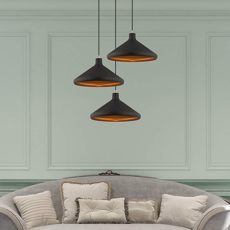 Image 7 1 Light Black Mini Pendant more views