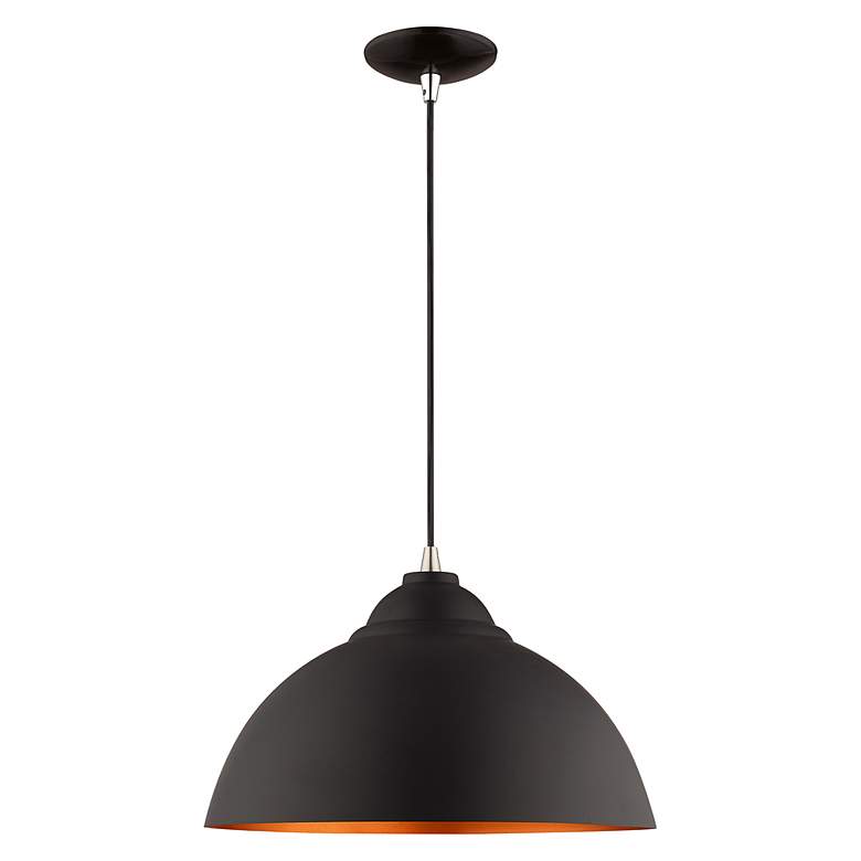 Image 4 1 Light Black Mini Pendant more views