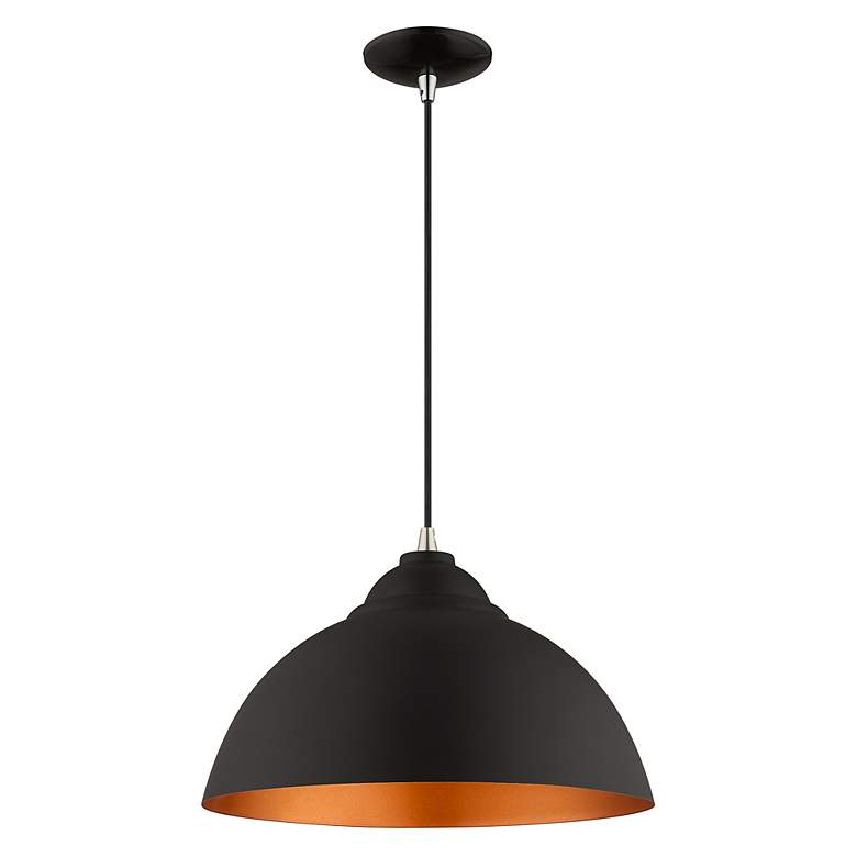 Image 6 1 Light Black Mini Pendant more views