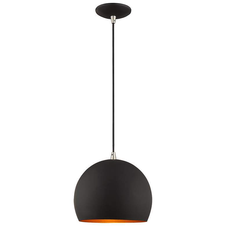 Image 2 1 Light Black Mini Pendant