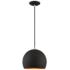 1 Light Black Mini Pendant