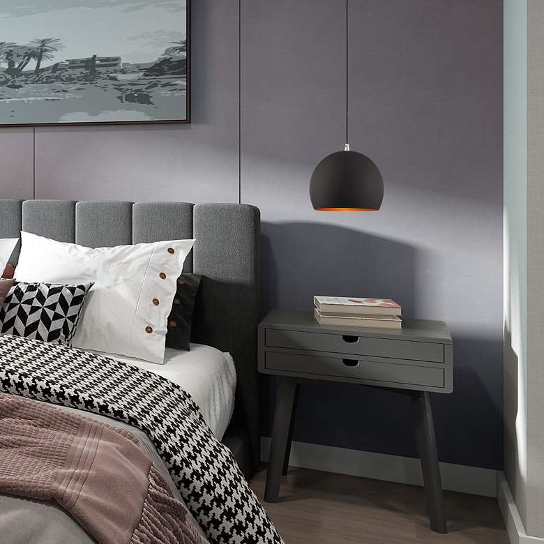 Image 7 1 Light Black Mini Pendant more views