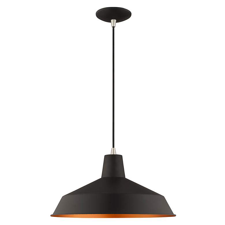 Image 3 1 Light Black Mini Pendant more views
