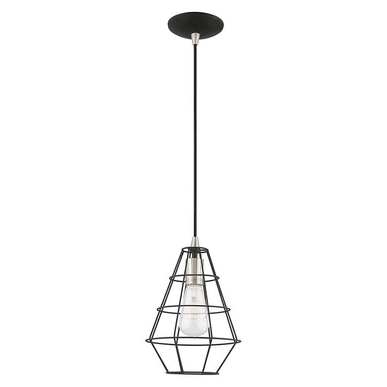 Image 3 1 Light Black Mini Pendant more views