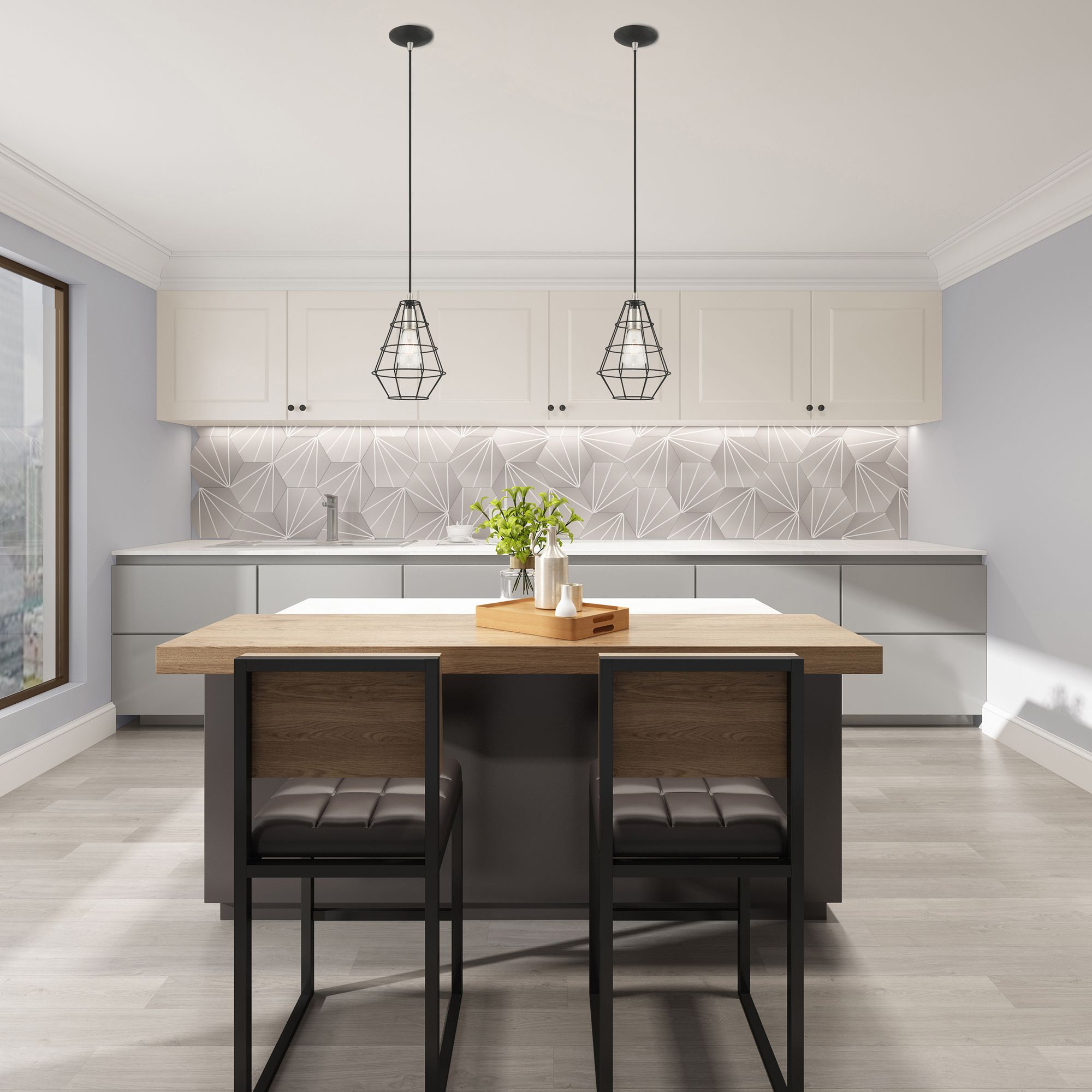 Image 6 1 Light Black Mini Pendant more views