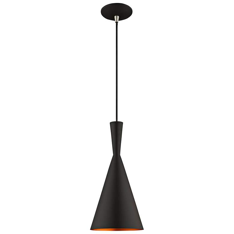 Image 3 1 Light Black Mini Pendant more views