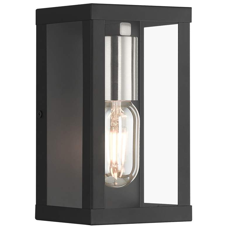 Image 1 1 Light Black Outdoor ADA Small Wall Lantern