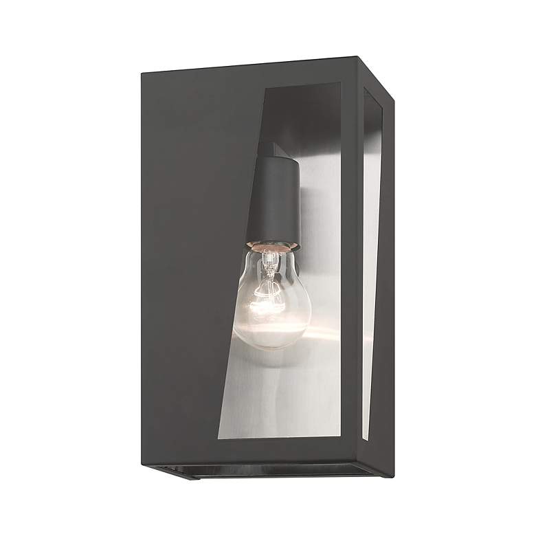 Image 5 1 Light Black Outdoor Medium ADA Wall Lantern more views