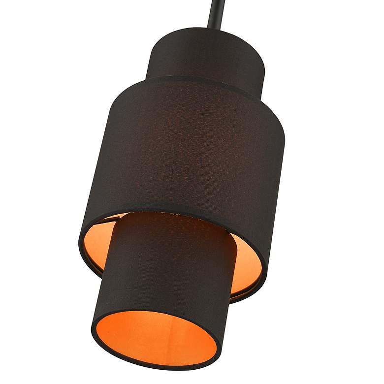 Image 6 1 Light Black Pendant more views