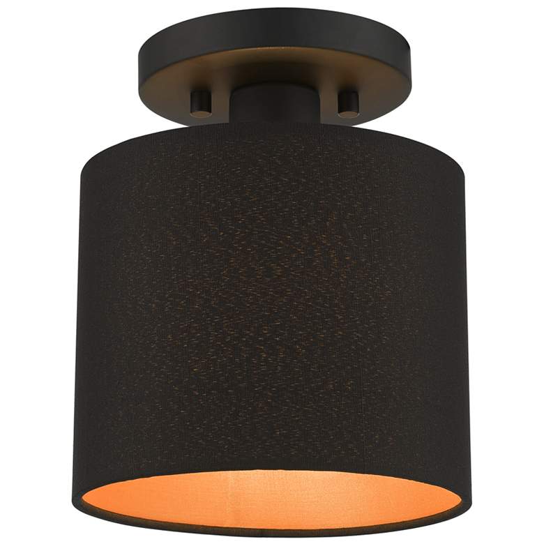 Image 1 1 Light Black Petite Semi-Flush