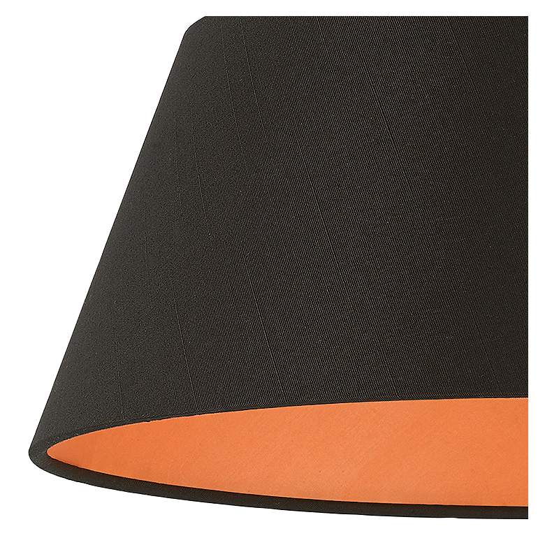 Image 4 1 Light Black Semi-Flush Mount more views