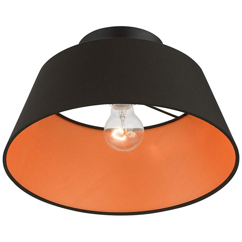 Image 7 1 Light Black Semi-Flush Mount more views