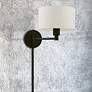 2_1 Light Black Swing Arm Wall Lamp