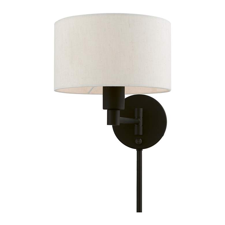 Image 5 1 Light Black Swing Arm Wall Lamp more views