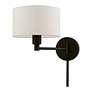 7_1 Light Black Swing Arm Wall Lamp more views
