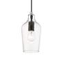 5_1 Light Black with Brushed Nickel Accent Mini Pendant more views